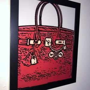 Glam Art Framed 8x10